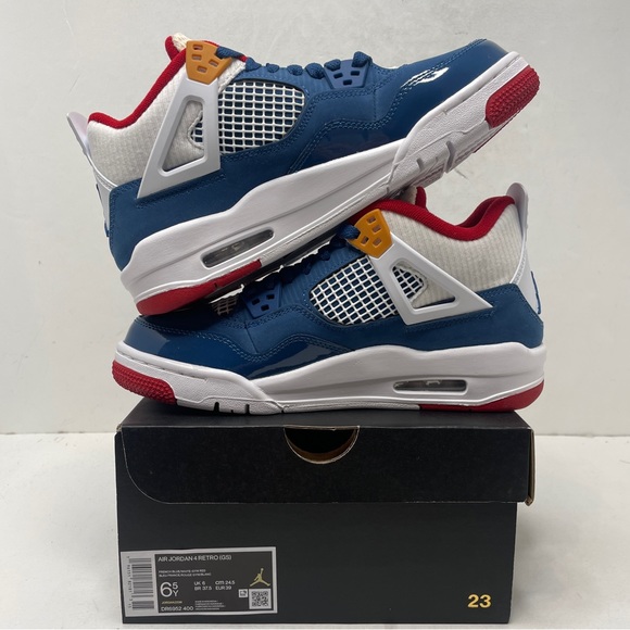 Nike Air Jordan 4 Retro GS “Messy Room/French Blue” 2023